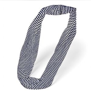 *FREE* Striped Infinity Scarf – Black & White